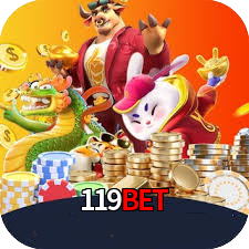 Imagem promocional da 119BET mostrando a plataforma e suas vantagens